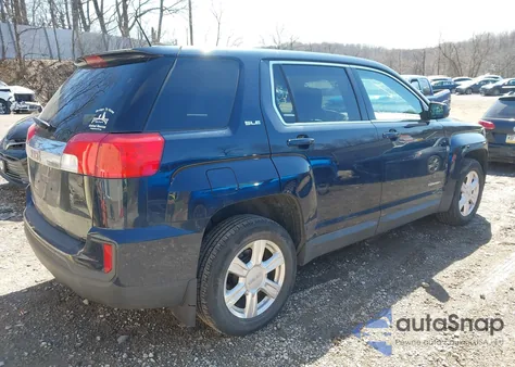 2016 GMC Terrain Sle-1 из США, поврежденный, VIN 2GKALMEK1G6318177